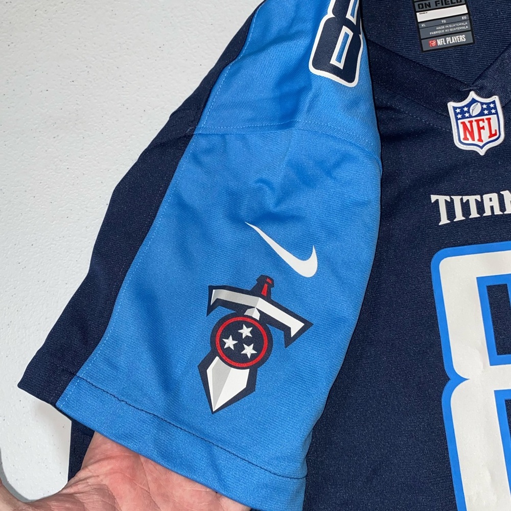 Women’s Tennessee Titans #8 Marcus Mariota NFL on Field Nike Jersey | Size XL - Picture 5 of 14